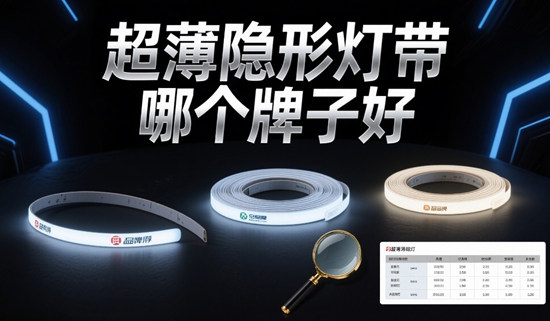 超薄隐形灯带哪个牌子好？极简风装修必看
