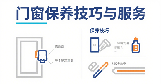 门窗维护保养，延长寿命：品牌保养技巧与服务