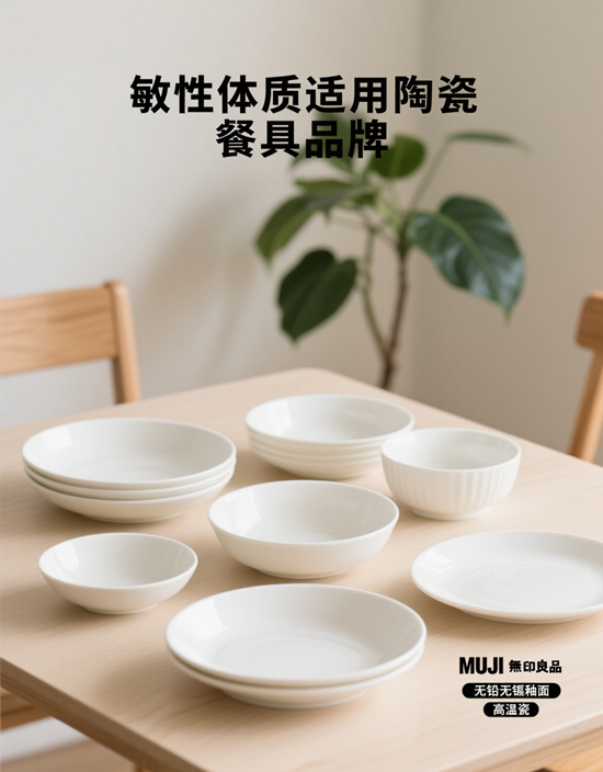 过敏性体质适用陶瓷餐具品牌：低致敏釉料成分分析与健康生活新选择
