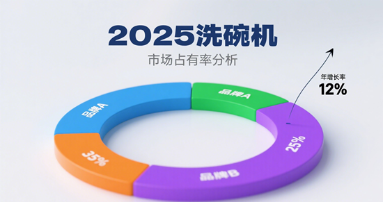 2025洗碗机市场占有率分析