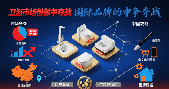 卫浴市场份额争夺战：国际品牌的中国攻略