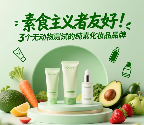 素食主义者友好！3个无动物测试的纯素化妆品品牌