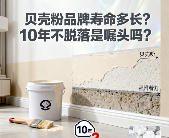 贝壳粉品牌寿命多长？10年不脱落是噱头吗？