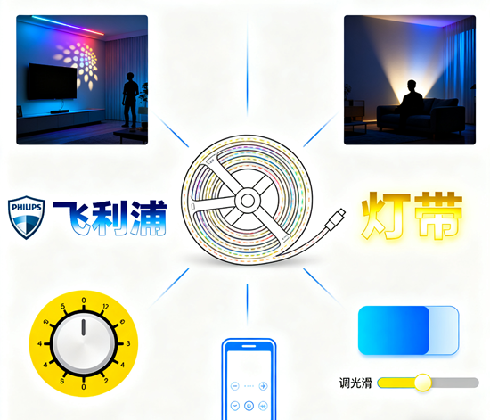飞利浦灯带品牌深度解析：技术优势与市场定位