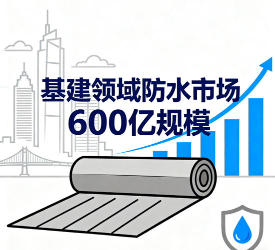 基建领域防水市场600亿规模：房建与城市更新需求占比解析