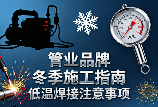 管业品牌冬季施工指南：低温焊接注意事项
