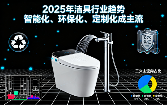 2025年洁具行业趋势：智能化、环保化、定制化成主流