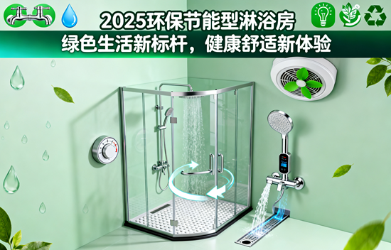 2025环保节能型淋浴房：绿色生活新标杆，健康舒适新体验
