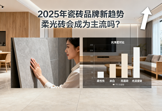 2025年瓷砖品牌新趋势：柔光砖会成为主流吗？