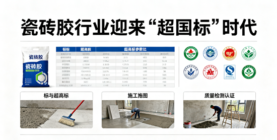 瓷砖胶行业迎来“超国标”时代：绿色革命下的产业升级密码