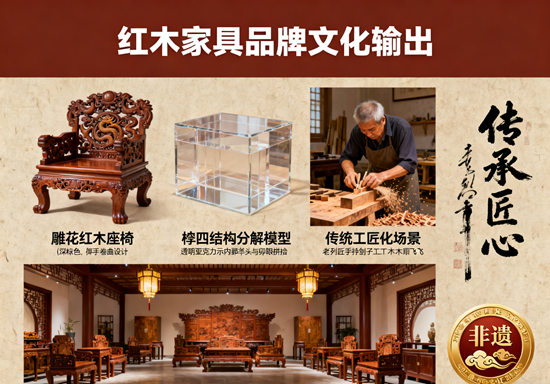 红木家具品牌文化输出案例：从产品到文化符号的蜕变