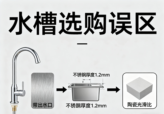 水槽选购误区：消费者常犯的5个错误