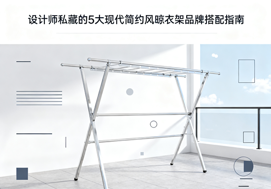 极简美学新主张：设计师私藏的5大现代简约风晾衣架品牌搭配指南