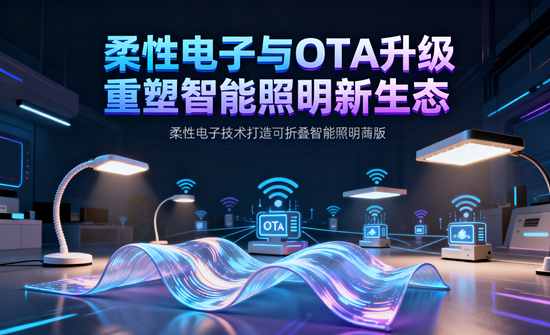 灯带创新技术突破：柔性电子与OTA升级重塑智能照明新生态