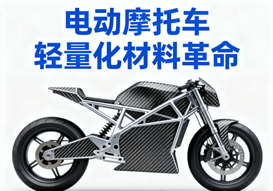 电动摩托车轻量化材料革命：碳纤维应用使车身减重30%