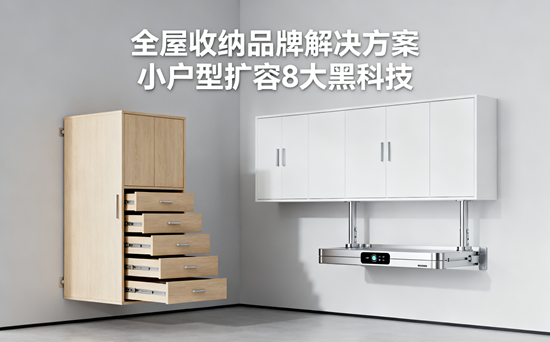 全屋收纳品牌解决方案 | 小户型扩容8大黑科技