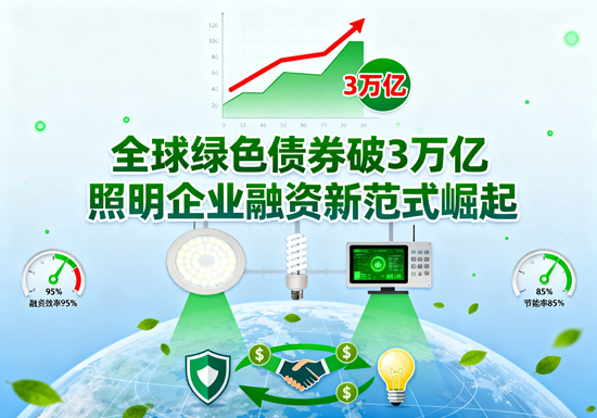 绿色浪潮下的破局之路：全球绿色债券破3万亿，照明企业融资新范式崛起