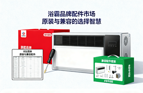浴霸品牌配件市场：原装与兼容的选择智慧