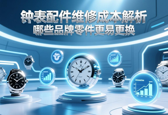 钟表配件维修成本解析：哪些品牌零件更易更换