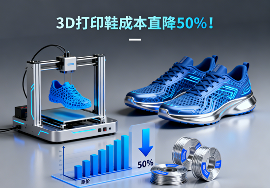 3D打印鞋成本直降50%！鞋业品牌技术革命引发行业洗牌