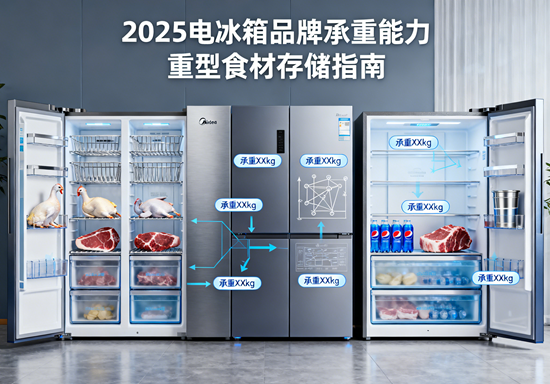 2025电冰箱品牌承重能力：重型食材存储指南