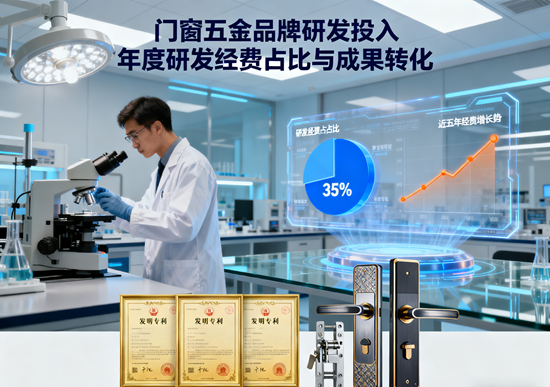 门窗五金品牌研发投入：年度研发经费占比与成果转化
