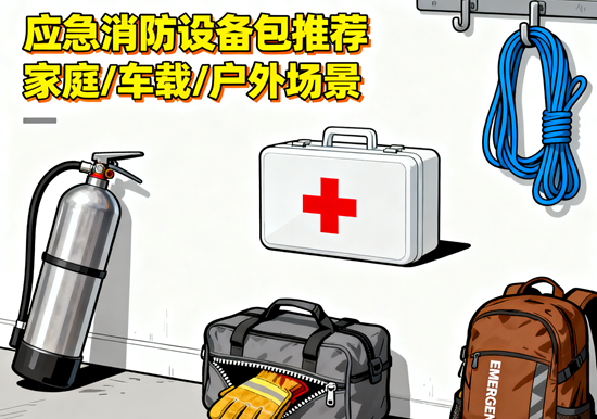 应急消防设备包推荐：家庭/车载/户外场景组合方案