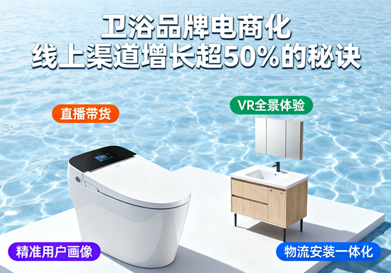 卫浴品牌电商化：线上渠道增长超50%的秘诀