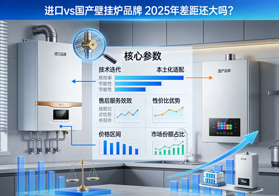 进口vs国产壁挂炉品牌：2025年差距还大吗？