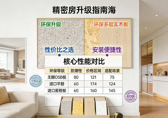 精装房升级指南：开发商指定板材品牌替代方案