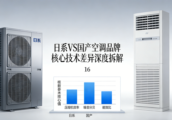 日系VS国产空调品牌：核心技术差异深度拆解