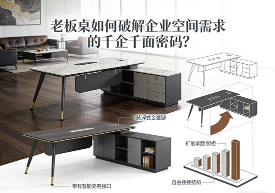 个性化定制：老板桌如何破解企业空间需求的千企千面密码？
