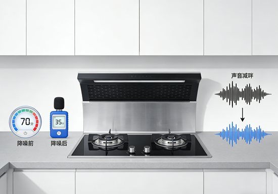 静音灶具品牌降噪技术：厨房噪音降低50%的秘密