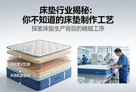 床垫行业揭秘：你不知道的15道精密工艺与3大选购陷阱