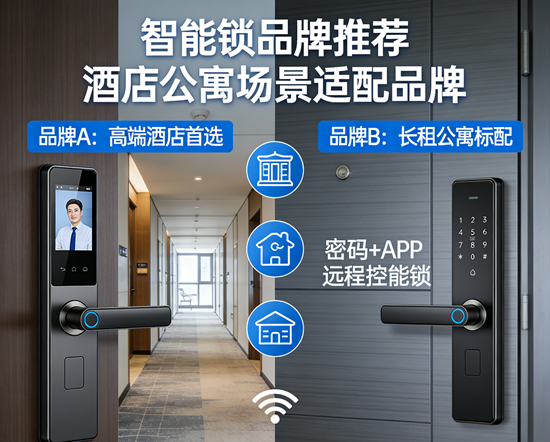 智能锁品牌推荐：酒店公寓场景适配品牌