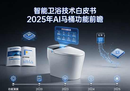 智能卫浴技术白皮书：2025年AI马桶功能前瞻