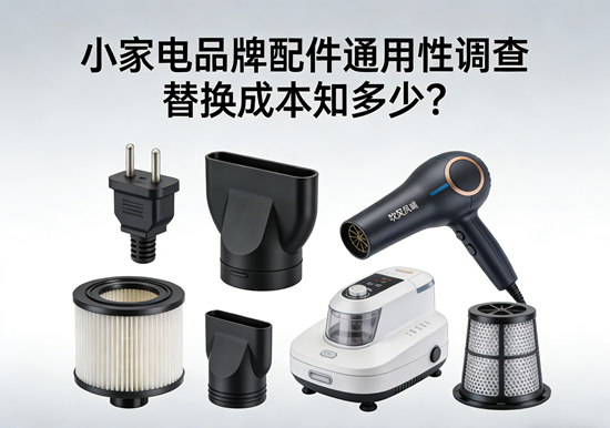 小家电品牌配件通用性调查：替换成本知多少？