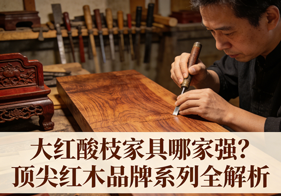 大红酸枝家具哪家强？顶尖红木品牌系列全解析