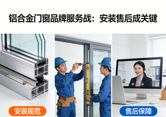 铝合金门窗品牌服务战：安装售后成关键