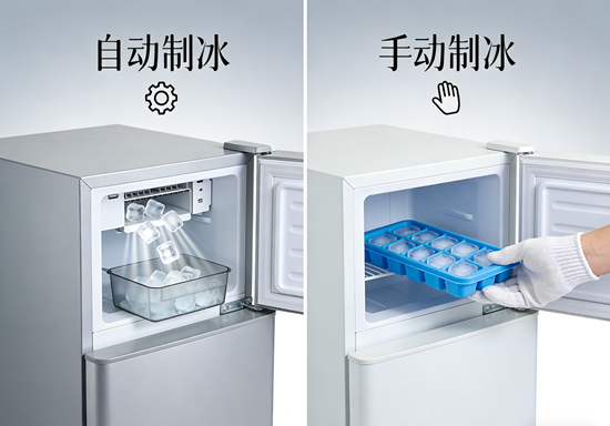 电冰箱品牌制冰功能对比：自动制冰vs手动制冰