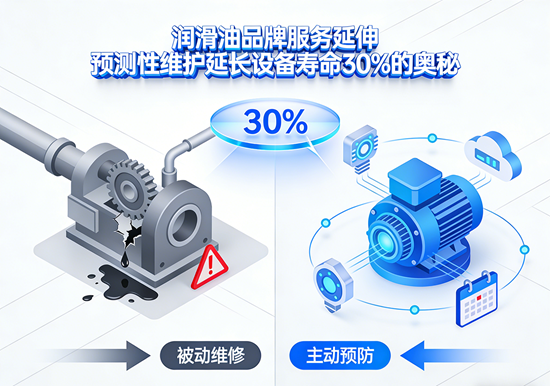 润滑油品牌服务延伸：预测性维护延长设备寿命30%的奥秘