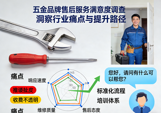 五金品牌售后服务满意度调查：洞察行业痛点与提升路径