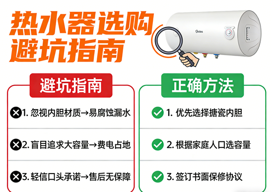 热水器选购避坑指南：常见误区与正确选择