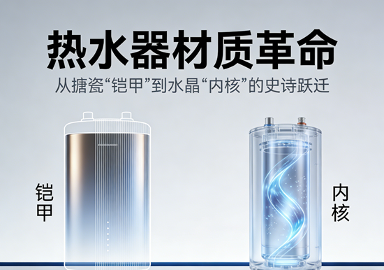 热水器材质革命：从搪瓷“铠甲”到水晶“内核”的史诗跃迁