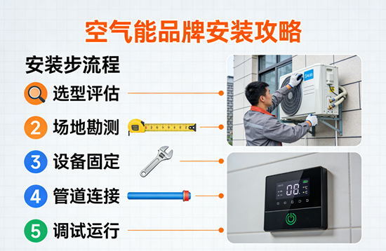 空气能品牌安装攻略：忽视这些细节，30%能效瞬间蒸发