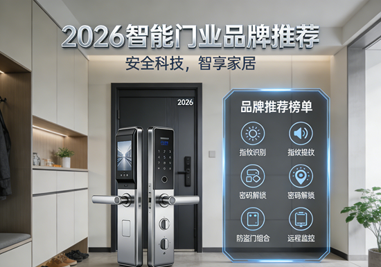 智能锁+防盗门：2026智能门业品牌推荐