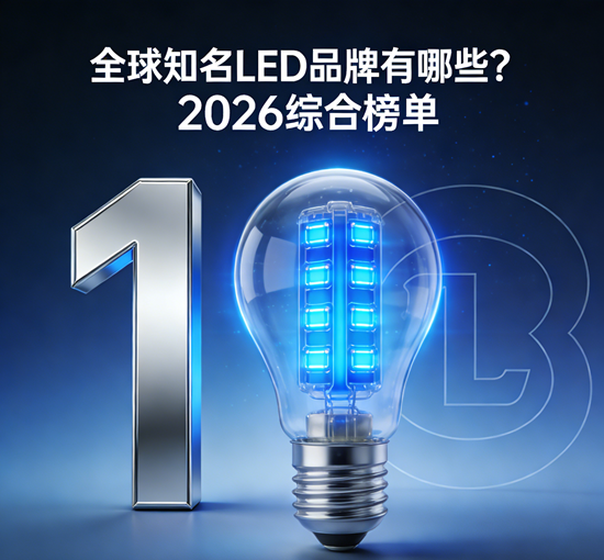 全球知名LED品牌有哪些？2026综合榜单