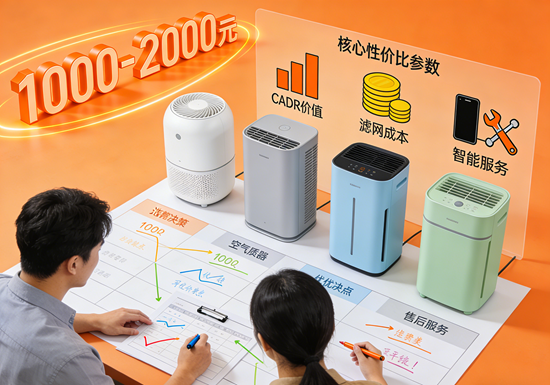 高性价比空气净化器品牌：1000-2000元价位段王者