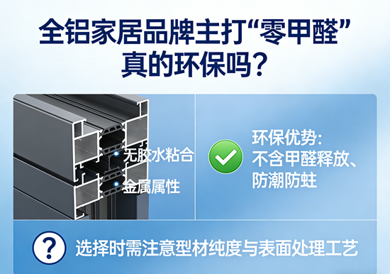 全铝家居品牌主打“零甲醛”：真的环保吗？