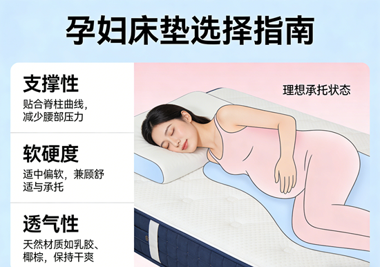 孕妇睡什么床垫好？孕妇专用床垫品牌推荐